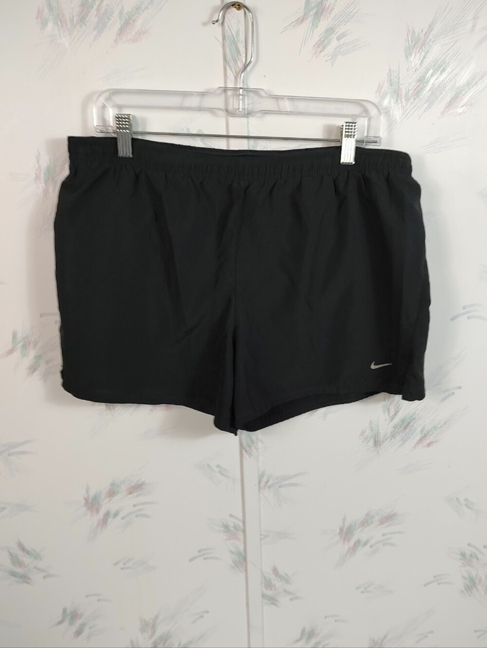 Nike Women's Black High Waisted Shorts Large
